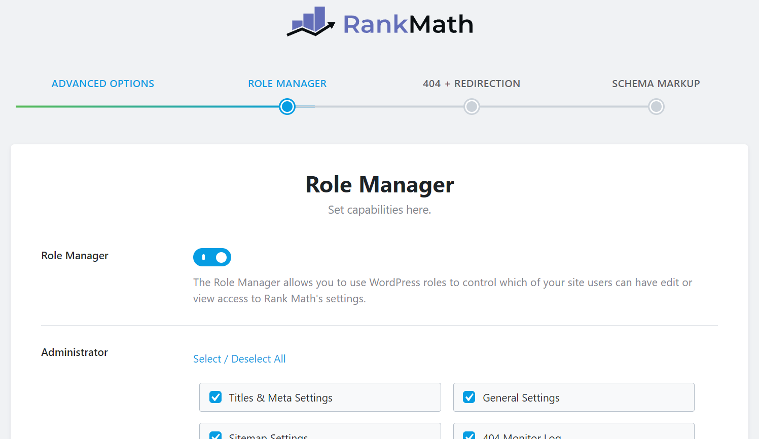 rankmath role manager