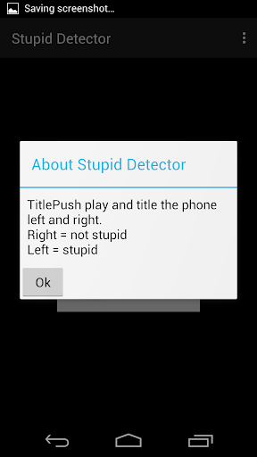 Stupid Detector