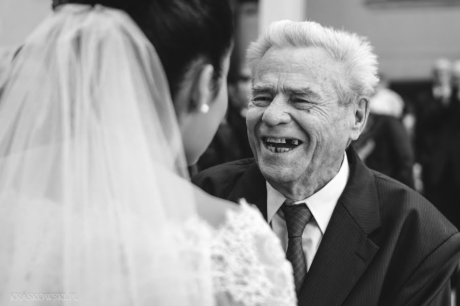 Fotógrafo de casamento Piotr Kraskowski (kraskowski). Foto de 8 de março 2015