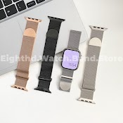 Dây Đeo Milan Thay Thế Cho Đồng Hồ Thông Minh Apple Watch Series Ultra 8 7 6 Se 5 4 3 2 1 Iwatch Size 49Mm 41Mm 45Mm 44Mm 42Mm 40Mm 38Mm