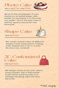 7th Heaven Cake Shop menu 6