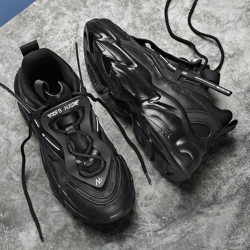 Daddy Schuhe Herren Neue Dicke Sohle Erhöht Koreanische Version All-Match Freizeitsportschuhe Bequem und Modisch