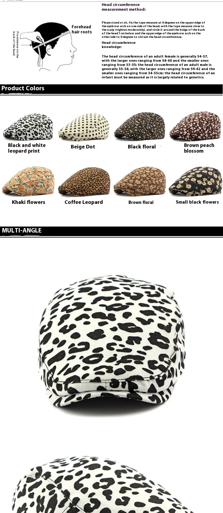 Title 2, Spersonalizowany damski beret w stylu etnicznym...