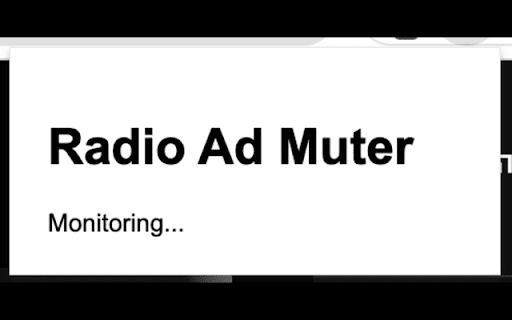 Radio Ad Muter