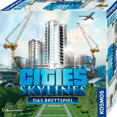 Cities Skylines, el Juego de Mesa, juego de mesa