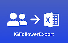 IGFollowerExport: Export Instagram Follower small promo image