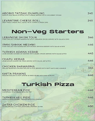 Lamhe - The Rooftop Cafe menu 2