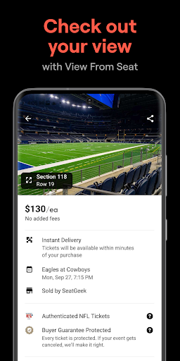 SeatGeek – Tickets to Events screenshot #2