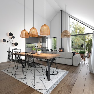 Aranżacja wnętrz 1 domu Ekonomiczny 6