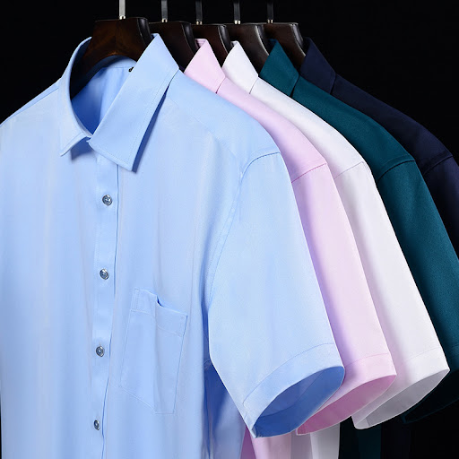 Title 6, Mens Wrinkle Resistant Short Sleeve Workwear S...