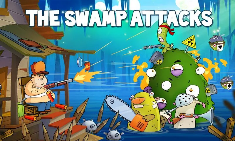    Swamp Attack- screenshot  