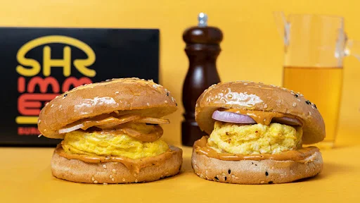 2 X Egg Burgers