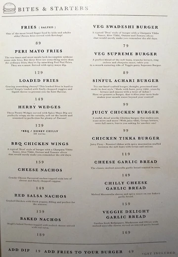 Mogli's Coffee menu 