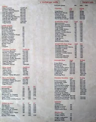 L'auberge Cafe menu 4