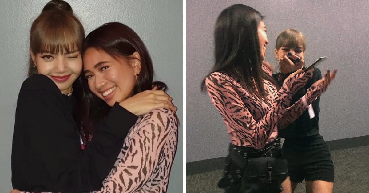 BFFs Lisa And Niki Hung Out Backstage At BLACKPINK's Concert - Koreaboo