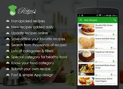 How to get Reshmi's Recipes 1.3.1 unlimited apk for laptop