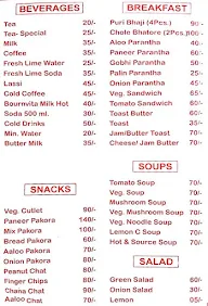 Hotel Rudraksh Inn menu 1