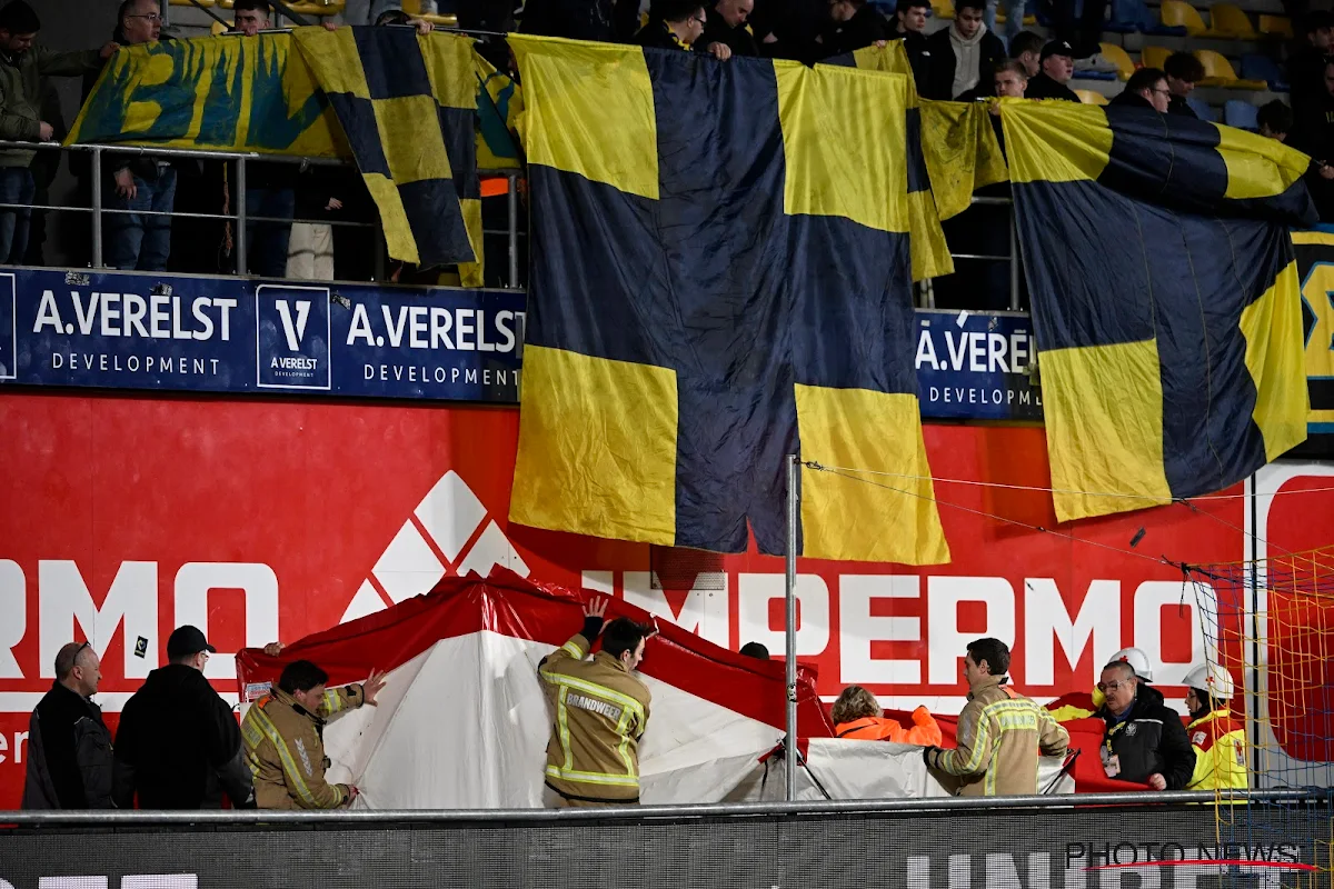 STVV donne des nouvelles du supporters tombé des tribunes hier