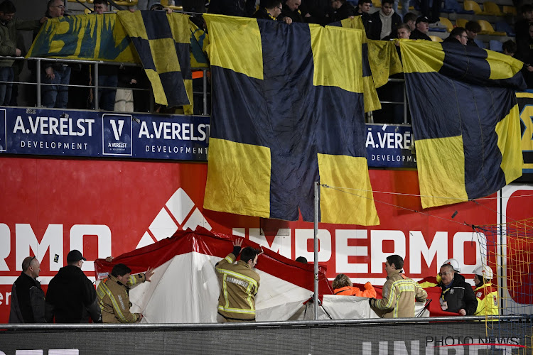 STVV donne des nouvelles du supporters tombé des tribunes hier