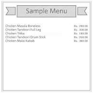 Raj Chinese menu 1