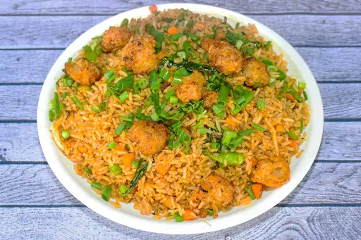 Egg And Manchurian Fried Rice