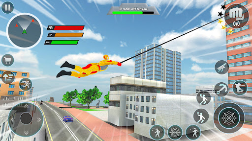 Screenshot Police Robot Rope Hero Game 3d