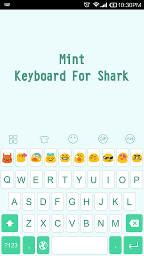 Mint Emoji Keyboard