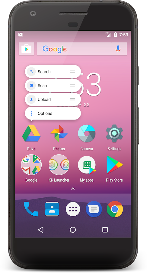    Nougat Launcher: Pixel Edition- screenshot  