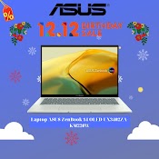 [Mã Elbau4 Giảm 4%] Laptop Asus Zenbook 14 Oled Ux3402Za - Km220W I5 - 1240P | 8Gb | 512Gb | 14' 2.8K Oled