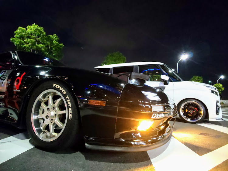 RX-7のFC3S・ミッチー撮り・ゴールデンウィーク・フォロワーさんありがとう！・横浜夜活🌃🌉📱✨に関するカスタム事例の投稿画像4枚目