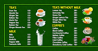 Tea Flavourr menu 1