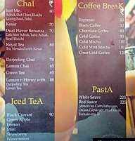 Chai Chat Cafe menu 2