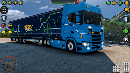 Screenshot Cargo Truck Game- Euro Truck