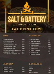 Salt & Battery menu 1