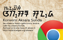 Konversi Aksara Sunda small promo image