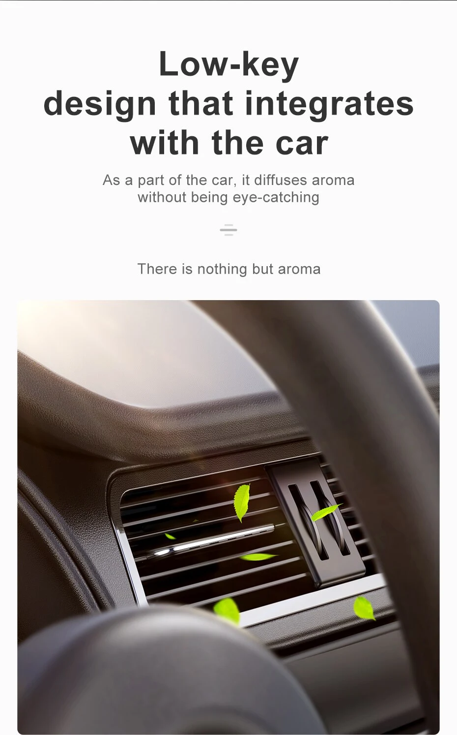Title 2, Clip diffuseur de parfum pour voiture, rafraîch...