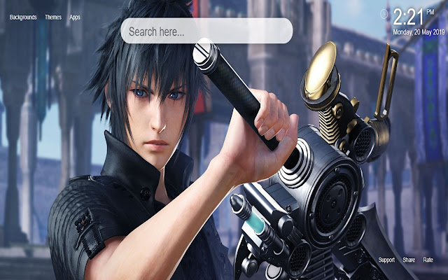 Papéis de Parede de Final Fantasy HD Novo Tab