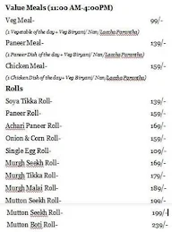 The Punjab House menu 5