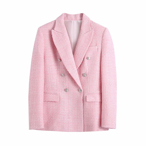 Title 2, Spring New Womens Double-breasted Blazer, Smal...