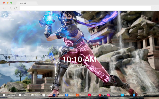 soulcalibur HD New Tabs Popular Games Themes