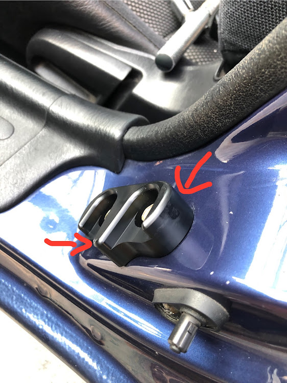 ロードスターのドアウェッジSr.3オープンモニター・OPENCAFE GARAGE・個体差に関するカスタム事例の投稿画像3枚目