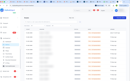 CourtExpert Clipper screenshot 2