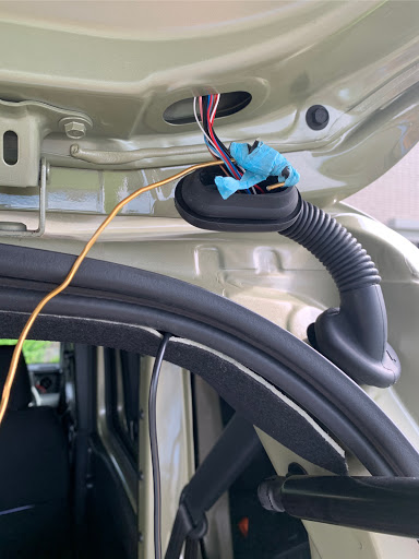 N Van Jj1のn Van 取付け ナビ 配線処理 バックカメラに関するカスタム メンテナンスの投稿画像 車のカスタム情報はcartune