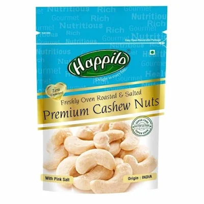 Happilo Premium Cashews Roasted N Salted 200 Gm