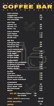 Music Cafe menu 2