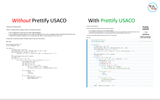 Prettify USACO