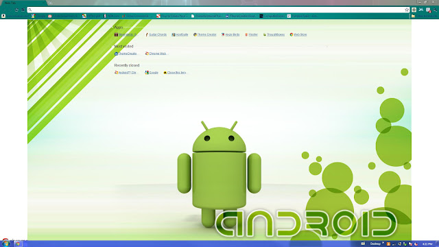 Android™ Theme 2 chrome extension