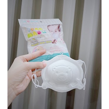 Lẻ 1 Túi (3 Cái) Khẩu Trang Unimask Cho Bé 0 - 3 Tuổi Hàng Chính Hãng