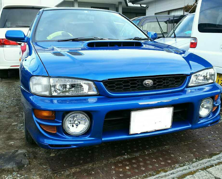 インプレッサ WRXのgc8・懐かしい写真・ステーキに関するカスタム事例の投稿画像1枚目