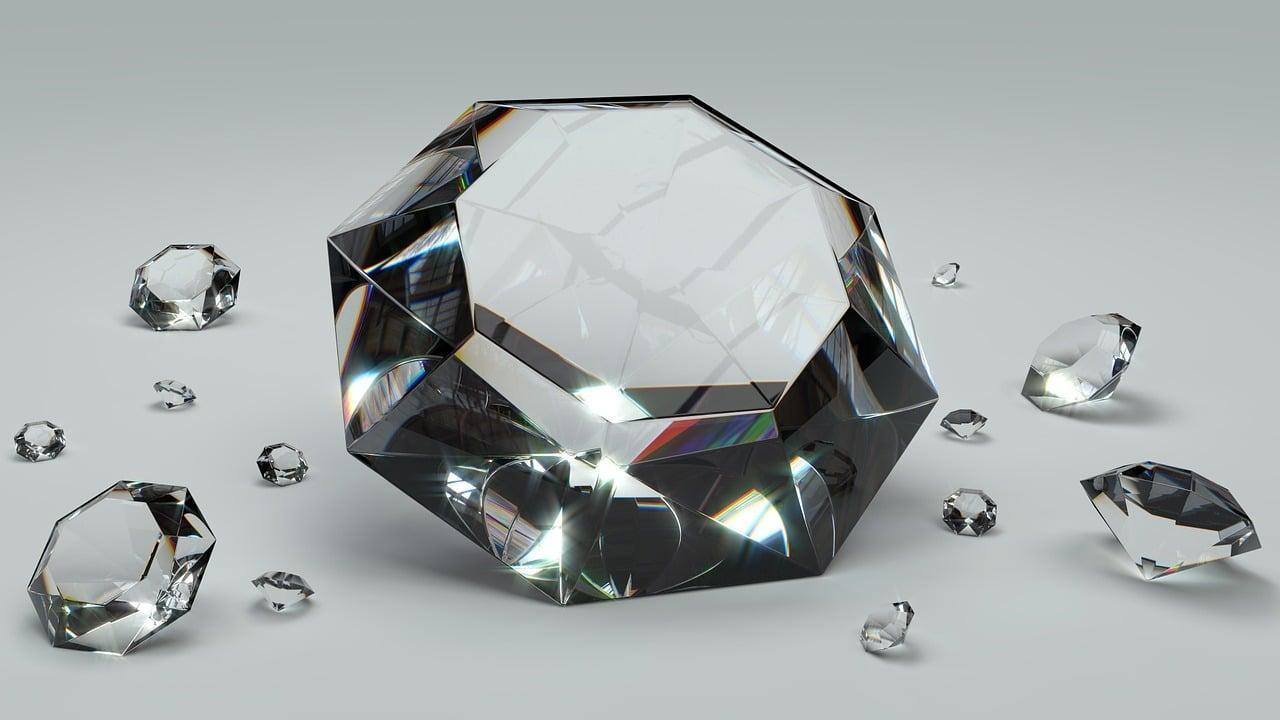 Free diamond brilliant gem illustration